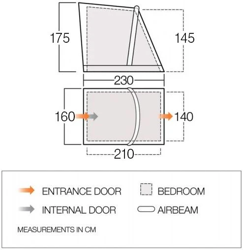 Vango All Season Tall Annexe - Image 2