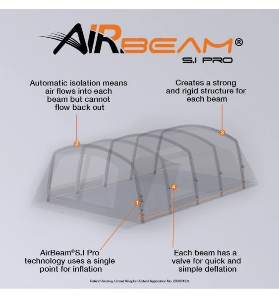 Vango Anantara IV Air TC 450XL Airbeam Tent 2023 - Image 7