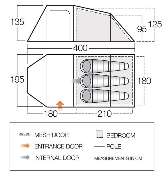 Vango Skye 300 Tent 2023 - Image 2