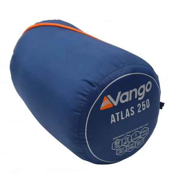 Vango Atlas 250 Sleeping Bag - Blue - Image 3
