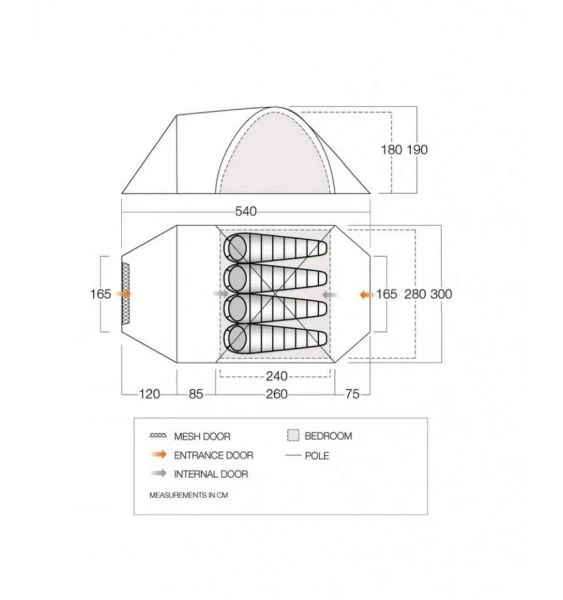 Vango Mokala 450 TC Tent 2023 - Image 2
