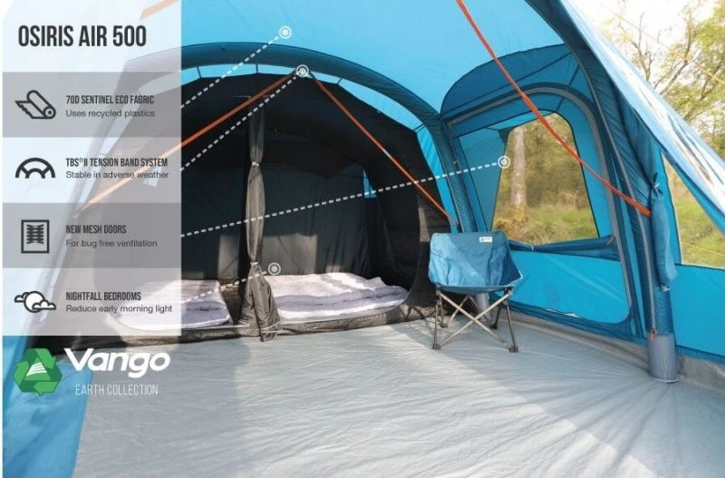 Vango Osiris Air 500 Airbeam Tent 2022 - Image 5